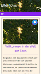 Mobile Screenshot of elfenfotos.de
